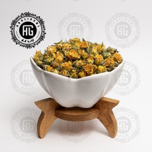 غنچه خشک رز زرد